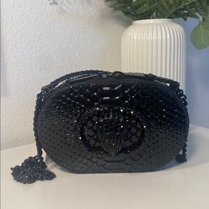 NWT Kurt Geiger Lizard Embossed Chelsea Camera Bag